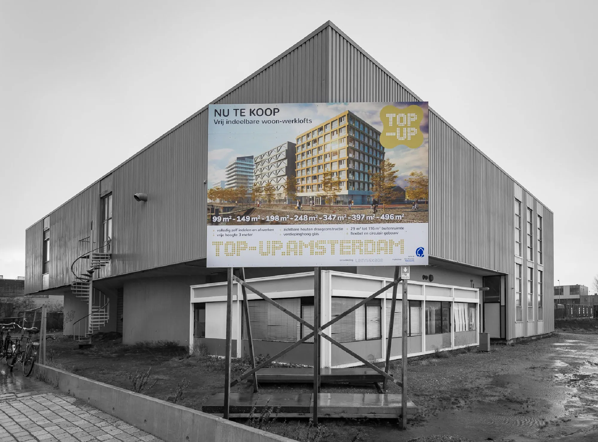 Bouw start december 2018 
Architect FRANTZEN et al
Ontwikkeling Lemniskade
Bouw HillenRoosen